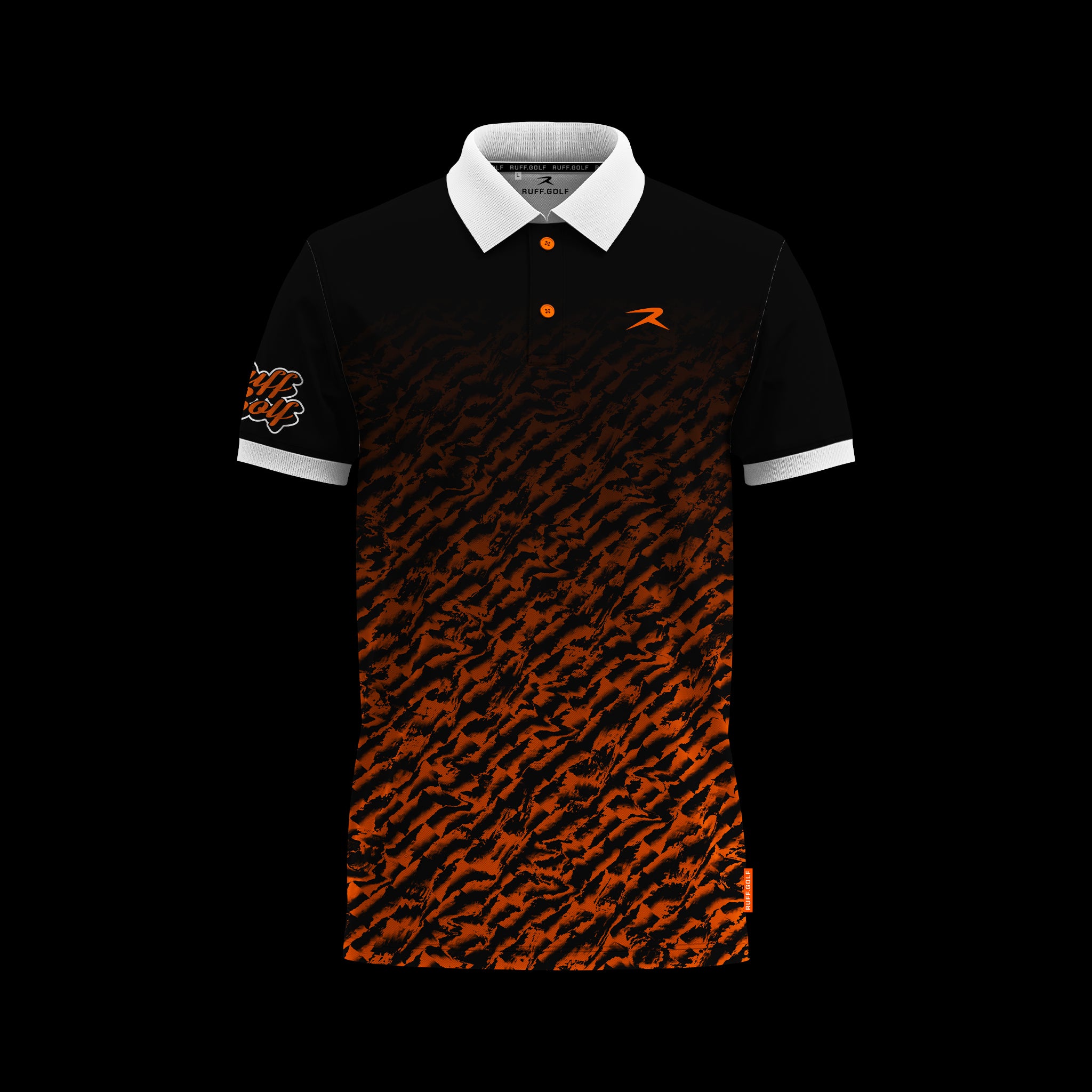 18RUFF.GOLF // POLO SHIRT FRONT