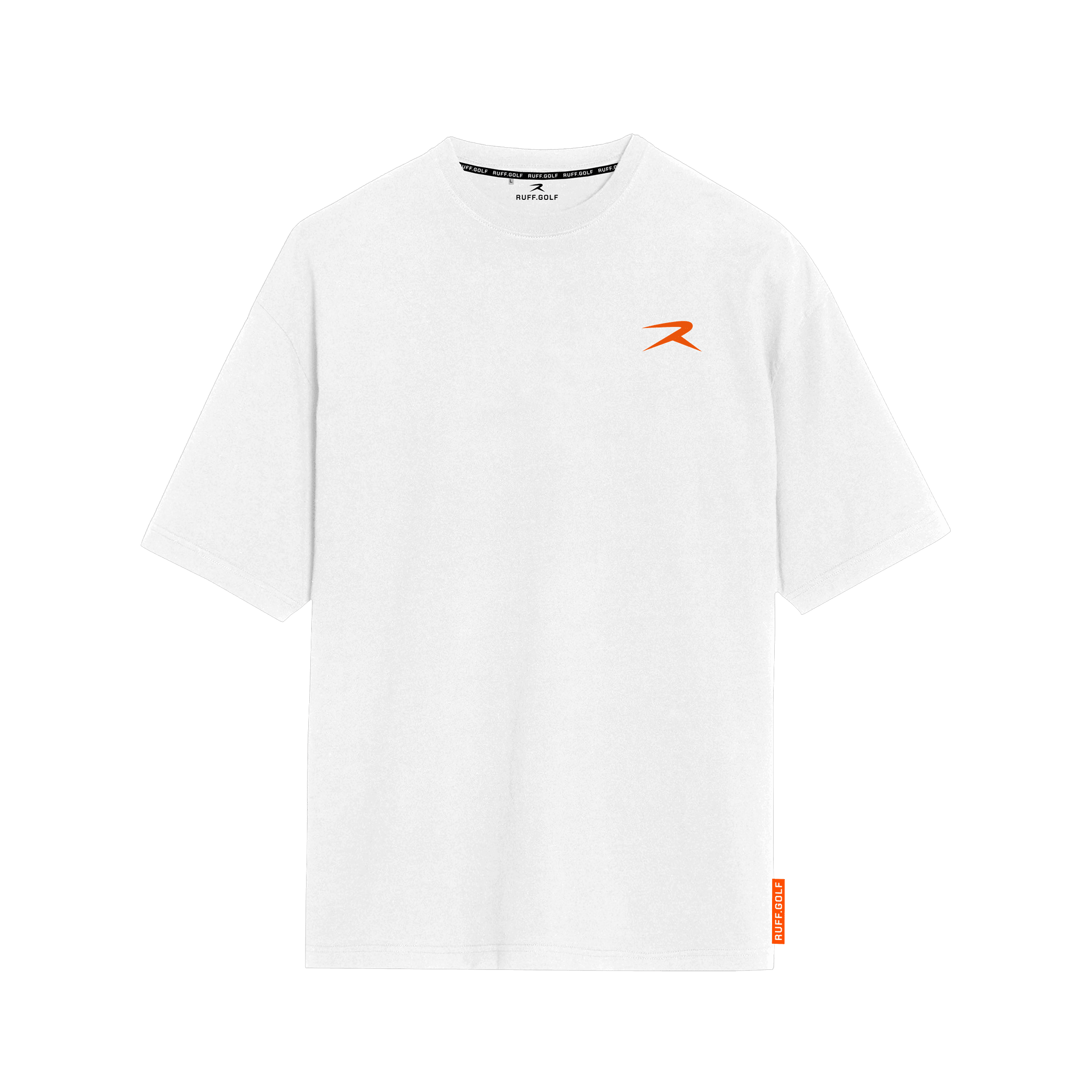RUFF GOLF // Let’s Play Golf T-Shirt - Premium Golf Tee Front