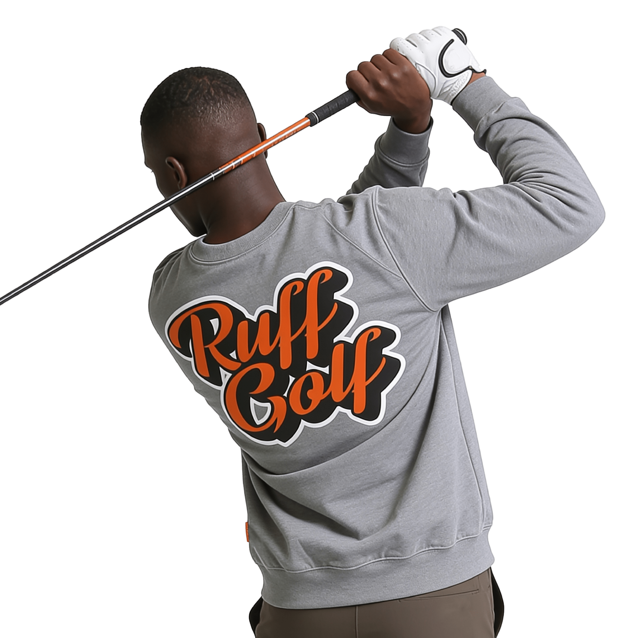 18RUFF GOLF // Sweater - Premium Golf Lifestyle Sweater Men Back
